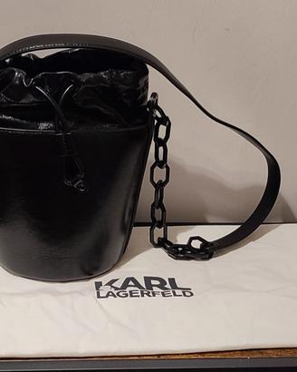 Borsa a secchiello Karl Lagerfeld