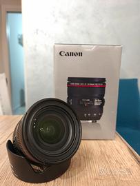 Obiettivo CanonEF 24-70mm f/4L IS USM "Entra"