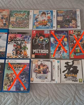 Videogiochi per le varie console 