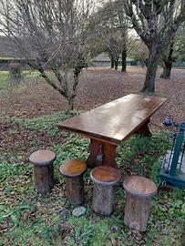 Tavolo legno massiccio