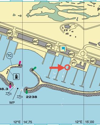 Posto barca 10m+toll. Porto Turistico Roma