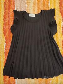 maglia nera donna estiva taglia unica