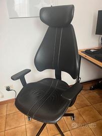 GRUPPSPEL Sedia da gaming, Grann nero