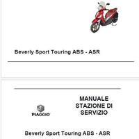 Manuale Officina Piaggio Beverly 350 2011 al 2017