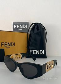 Occhiali da sole Fendi cat eye originali