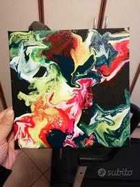 12 quadri pittura acrilica pezzi unici