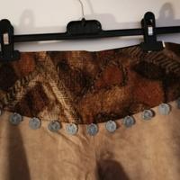 pantaloni camoscio etnici