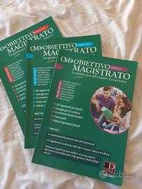 Rivista Obiettivo magistrato numeri vari