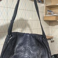 Borsa Silvano Biagini pitone in pelle 