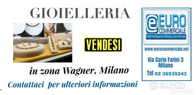 353/25 Negozio di GIOIELLERIA in zona Wagner