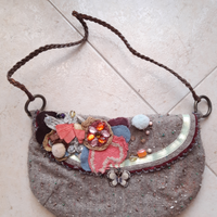 Borsa con perline