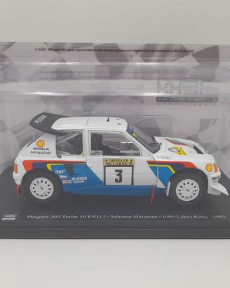 PEUGEOT 205 T. 16 EVO 2 1000 LAKES RALLY 1985 1-24