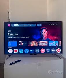 Tv smart TCL 50” QLED 4K