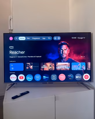Tv smart TCL 50” QLED 4K