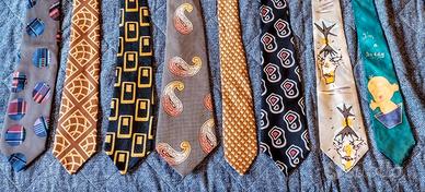 Cravatte vintage lotto/singole