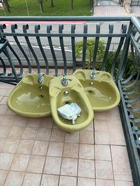 2 lavandini e bidet vintage