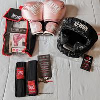 set accessori completo per  boxe