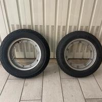 Coppia ruote complete vespa px125