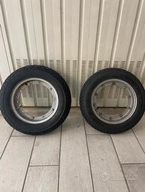 Coppia ruote complete vespa px125