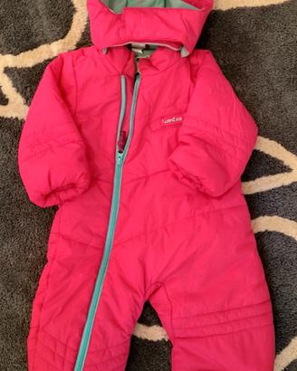 Tuta decathlon wedze bimba neve montagna sci