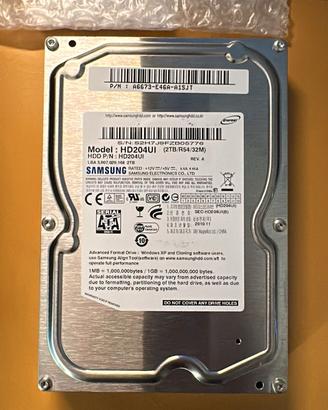 Hard Disk SATA 3,5" Samsung 2TB