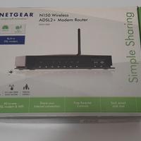 Modem Router Netgear N150 Wireless ADSL2+ DGN1000