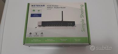 Modem Router Netgear N150 Wireless ADSL2+ DGN1000