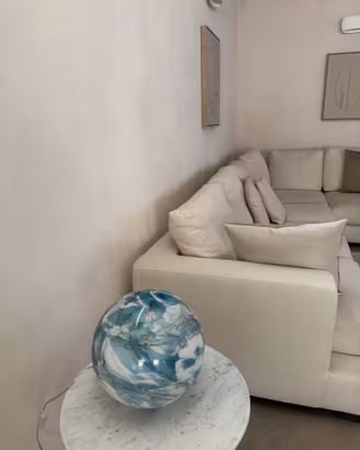 Lampada sfera L’Oca Nera in vetro – nuova –