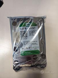Hard Disk Interno WD Green 4TB SATA 3.5"