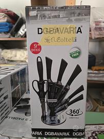 ceppo di coltelli da 9pz,ceppo elegante comp