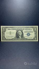 1 dollaro "Silver Certificate Blue" Series 1957 A