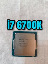 Intel core i7 6700k