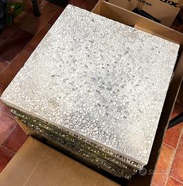 Piastre quadre in cemento ghiaino 50x50x3,5 cm