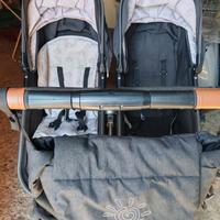 Passeggino gemellare + 2 ovetti