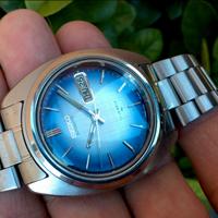 1970’s Seiko Automatic Linen Dial Over Size 38 MM