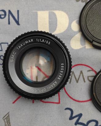Pentax SMC Takumar 55mm f1.8 M42