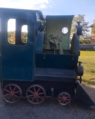 Locomotiva barbecue caldarroste