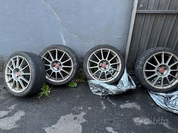 4 Cerchi Originali Abarth con gomme 205/40Z R17