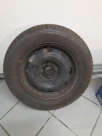 Cerchi in lamiera + gomme Peugeot 207