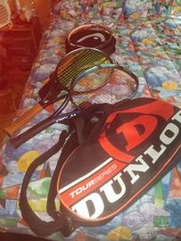Racchetta da tennis con borsone