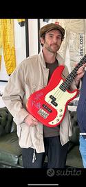 Basso autografato da Guy Berryman (Coldplay)