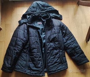 Giacca imbottita nera tg 50 Mekee’s con cappuccio