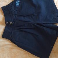 Gonna pantalone blu bimba