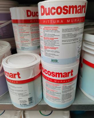 17 vasi DUCO SMART 0,750 lt bianco