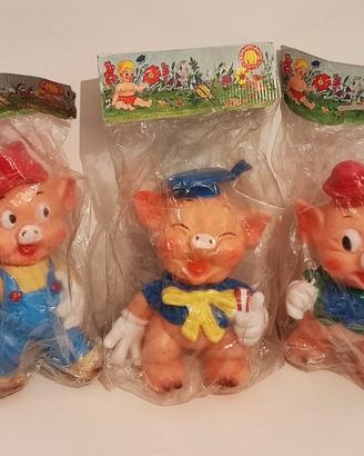 pupazzi gomma Ledraplastic 