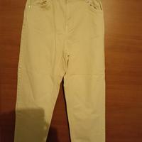 jeans donna colore panna 