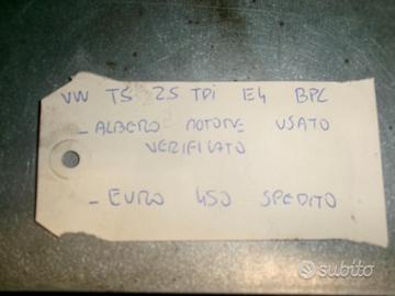 Albero motore usato verificato per vw t5 2.5tdi e4
