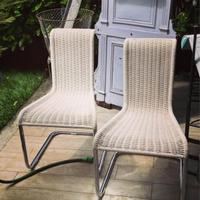 Coppia di sedie design