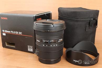 Sigma EX 10-20 F. 3.5  DC HSM per CANON