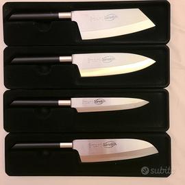 Set  di 7 coltelli Sanelli serie San (Giapponesi)